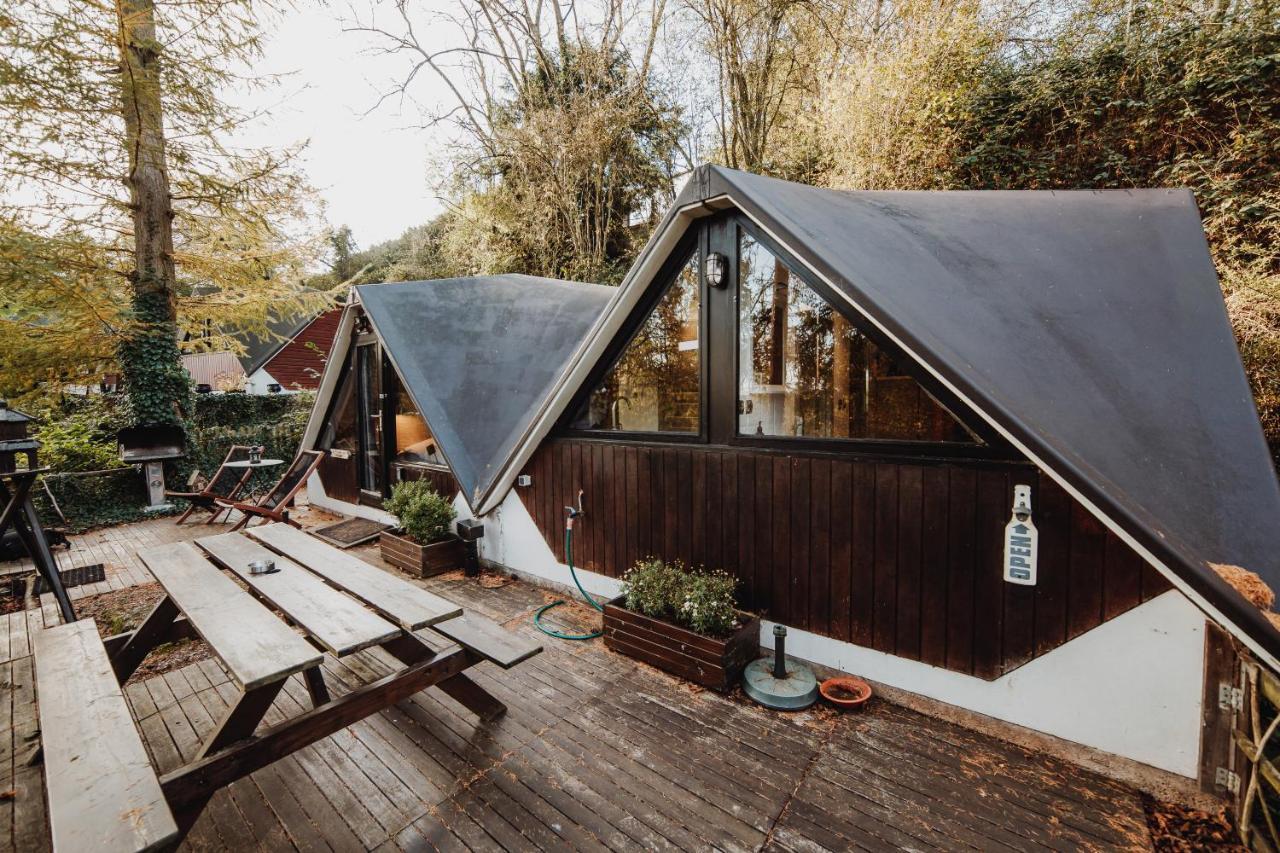 Chalet Scandinave Avec Sauna Ir - In The Woods Gesves Exterior photo